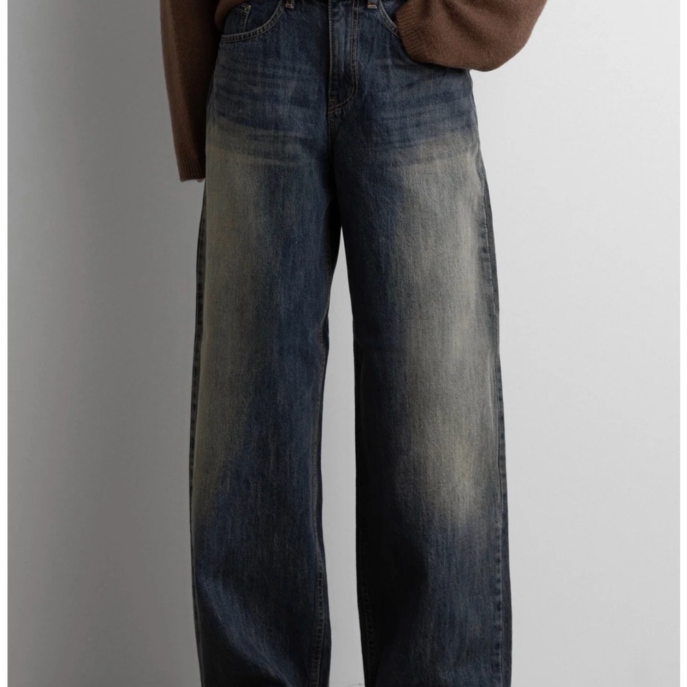 OAK + FORT curve leg relaxed fit jeans - Picture 2 of 8